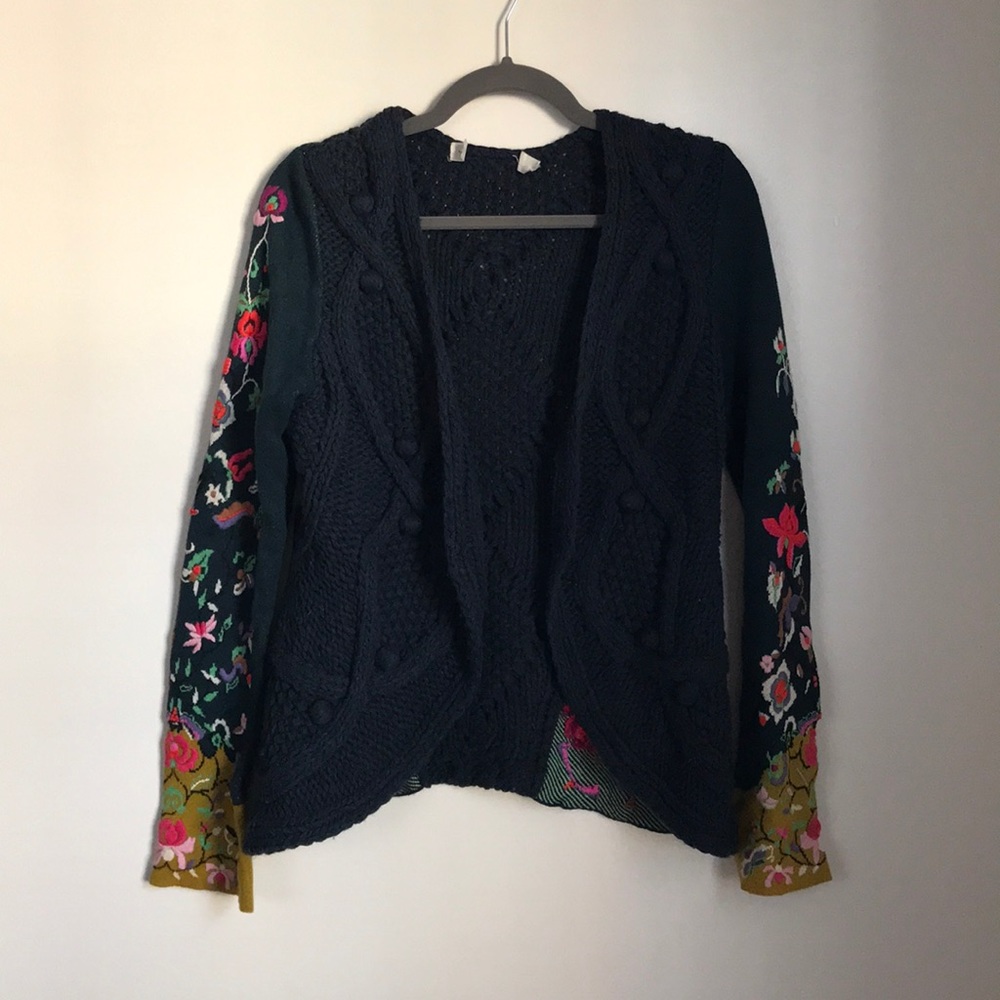 Anthropologie Sleeping on Snow sweater small